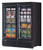 Turbo Air TJMF-55SDW(B)-N 65.12''2  Section Glass Door Merchandiser Freezer  Refrigerant  R290  60 Cu. Ft