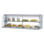 Turbo Air TOMD-75HS 75 5/8" High Top Dry Display Case for TOM-75S/L, Stainless Steel  6.1  Cu. Ft