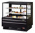 Turbo Air TCGB-48UF-B-N 48-1/2" Full Service Deli Case w/ Straight Glass - (3) Levels, 115v   Refrigerant  R290  15.6  Cu. Ft