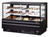 Turbo Air TCGB-72UF-CO-W(B)-N 72-1/2" Full Service Deli Case w/ Straight Glass - (3) Levels, 115v, Black   Refrigerant  R290  12.2 x 2  Cu. Ft