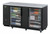 Turbo Air TBB-3SGD-N 2 Glass Door Refrigerated Back Bar Storage Cabinet, 115 Volts   Refrigerant  R290  23  Cu . Ft