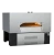 Wood Stone FD11290RFGLLIRCL 112"W Fire Deck Stone Hearth Oven (2) Left Side Radiant Gas Flames/Right Side Coal Burning Option, Under Floor IR Burner, 39 Sq.Ft Cooking Surface, (20) 16" Pizza Capacity, (347,000-NG/369,000-LP) BTUs/hr