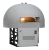 Wood Stone WS-TS-6-W Traditional Series 6' 60"W Stone Hearth Oven, Wood Burning Only, 22 Sq.Ft Cooking Surface, (10-12) 12" Pizza Capacity, 120 VAC, 2 A, 50/60 Hz