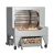 Wood Stone WS-SFR-10 Mt. Olympus 62"W Solid Fuel Commercial Rotisserie Oven, 60–70 Chickens Capacity, Rear Load and Unload, 10-Spit 