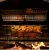 Wood Stone WS-SFR-6-BROILER Mt. Olympus 62"W Solid Fuel Commercial Rotisserie Oven,with Charbroiler, 36–42 Chickens Capacity, Rear Load and Unload, 6-Spit
