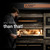 Moretti Forni S50E2 18.75"W serie S ICON Finish Double-Deck Electric Pizza Bake Oven, Brick Baking Surface,2 Baking Chambers Tray 26" x 18", 220V/60-50/1 Ph