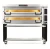 PizzaMaster PM 744ED - 700 Series Modular Electric Pizza Deck Oven, Full Size and Highly Efficient, Hearthstone Clay, 4 Decks, Baking Surface 56"W x 28"D, 208/240V, 1/3 Phase, 12.6/13.7 kW