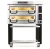 PizzaMaster PM 824ED - 800 Series Modular Deck Type Electric Pizza Bake Oven, Excellent Heat Distribution/Highly Efficient, 4 Decks, Baking Surface 32"W x 32"D, 208/240V, 1/3 Phase, 9.0/9.8 kW