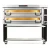 PizzaMaster PM 844ED - 800 Series Modular Deck Type Electric Pizza Bake Oven, Excellent Heat Distribution/Highly Efficient, 4 Decks, Baking Surface 64"W x 32"D, 230V, 1/3 Phase, 17.0 kW