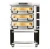 PizzaMaster PM 912ED - 900 Series Modular Deck Type Electric Pizza Bake Oven, High Temprature Slim Size Dry Heat Large Capacity, 2 Decks, Baking Surface 26"W x 36"D, 208/240V, 1/3 Phase, 7.7/8.3 kW