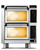 PizzaMaster PM 351ED-1 350 Series Compact Electric Multi Purpose CounterTop Oven, Special Clay Hearthstone, Single Deck, 14.1" x 14.1 Deck Size, 1 Chamber/1 Stone, 2.25 kW