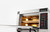 PizzaMaster PM 402ED-4 400 Series Compact Electric Multi Purpose CounterTop Oven, Xenon Chamber Lights, Double Deck, 16.1" x 16.1 Deck Size, 2 Chamber/4 Stone, 9.10 kW