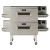Middleby PS638E-2 - Electrically Heated WOW! Impingement Plus Commercial Conveyor Ovens with 38 inch Long Cooking Chamber and 26" Wide x 65.25" Long Conveyor Belt, Double Stack