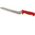 AllPoints ALL97655 (or Equivalent) Serrated Sandwich Knife Off-Set, Red Handle (97-655)