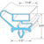Beverage Air BEV712-013C-01 (or Equivalent) Door Gasket - 21-3/4" X 49-1/2" (74-1362)