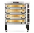 PizzaMaster PM 1122ED - 1100 Series Modular Deck Type Electric Pizza Bake Oven, Large-Format Baking Superior Heat Control , 2 Deck, Baking Surface 42"W x 42"D, 208/240V, 1/3 Phase, 14.3/15.5 kW