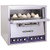 Bakers Pride DP-2 Hearthbake Series All-Purpose Countertop Electric Oven, Cordierite Deck, 5.5" Deck Height, 2 Deck, 208V, 1PH, 5050 Watts