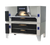 Bakers Pride FC-616/Y-600 IL Forno Classico & Superdeck Series Deck Type Liquid Propane Pizza Bake Oven, Wood Burning Style, 2 Baking Chambers, Double Stacked, 260,000 BTUs