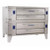 Bakers Pride Y802BL (Middleby) Super Deck Series (Y-BL) Brick Lined Pizza Bake Oven, 2 Baking Chamber, Single, Liquid Propane, 240,000 BTUs, 66" x 44" Deck Size, 78 Cubic Feet
