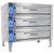 Bakers Pride ER-3-12-5736 EB Series Electric Baking/Roasting Deck Oven, 3 Deck, 3 Chamber 57" x 36" Deck Size 12" Deck Height  40 Cu/Ft