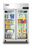 Migali C-2RG-HC - 51.75" Competitor Series® Two Section Reach In Refrigerator, Left/Right Hinge Glass Door(2), Top Mount - 43.2 Cu/Ft