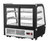 Migali C-42CTC-28 - Competitor Series®  - 28" Wide, Curved Glass Countertop Display Refrigerator - 4.2 Cu/Ft