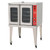 Migali C-CO1-SD-NG - Single Gas Convection Oven, 19" Interior Standard Depth, Natural Gas, 23000 BTU/Burner