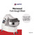 AMPTO FC60DUS Mecnosud 42"W Fork Dough Mixer 2-Speed 88 LB Flour Capacity, Fork Kneading Mixer Stainless Steel Bowl, 15.85 Gal (60 L), 9.5 Amps