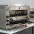 AMPTO ABERDEEN-G 41"W WeGrillandMore Infrared Overfire Broiler, Gas Single Deck Countertop Broiler, (3)Burner 26.85"W x 18.66"D Cooking Surface, 61,281 BTUs/h