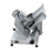 AMPTO 300E Commercial Electric Meat Slicer - 12" Blade Deli Slicer with Built-In Sharpener - Slicing Capacity 8.6"x8.6"