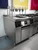 AMPTO 90CPG45 PLUS 17.7"W Gas Pasta Cooker,Dual Power Burner, AISI 304 Stainless Steel Structure, 12-Gallon Tank, 80,000 BTUs/h