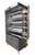 AMPTO METAL SUPREME FRG6VE Commercial Gas Chicken Rotisserie Oven - 3 Burner 6 Spit Sliding Doors Stainless Steel Rotisserie, 30 Chicken Capacity