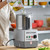 Robot Coupe R402A 2-Speed Combination Food Processor, Bowl Cutter & Vegetable Prep, 4.5L Stainless Steel Cutter Bowl, 2 HP - 600 & 1800 RPM