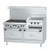 Garland U60-6G24RR (or Equivalent) 60in U Series Gas Range 304 K Btu/6 Burners (GARU606G24RR)