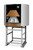 Earthstone 90-PA 35" Cooking Diameter Pre-Assembled Commercial Wood Fired Pizza Oven w/ Pierre de Boulanger (Bakers Tiles), (3-4) 8" Pizza, 17"W x 20"D Grilling Rack