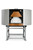 Earthstone 160-PA Pre-Assembled Wood Fired Commercial Pizza Ovens with Pierre de Boulanger | Oven with Bakers Tiles, 18 (8”) Pizza Capacity, 64 inch Cooking Diameter and 27"W x 14.5"H Single Oven Entrance