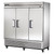 True TS-72F-HC (or Equivalent) 3 Dr Ss Rch-In Freezer 115v, 9 Shelves (TRUTS72FHC)