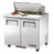 True TSSU-36-08-HC (or Equivalent) 36 In Sndwch Prep Table 2 Dr, (8) 1/6 Pan, 115v (TRUTSSU3608HC)