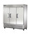 True T-72-HC (or Equivalent) (3) Ss Dr Rch-In Fridge 115v/60hz/1-Ph (TRUT72HC)