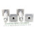 Pitco B3900701 (or Equivalent) Set W/Hdw 6 (4-Pack) Leg (8005674)
