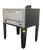 Peerless CW53BSC - 56"W Triple Stack Gas Fired Bake & Roast Deck Oven, Heavy Duty Steel Deck, 4-Cell "Power-Pak" Burner System, 42"W x 32"D Deck Size 12"H Sections, 60,000 BTUs/Oven