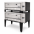 Peerless CE51/CE41BESC 56"W Combination Electric Bake/Roast & Pizza Oven - 42" x 32" Deck Sizes, 12"/7"H Sections, 8 kW-220V 1-Ph 50 Amps/Oven