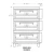 Peerless CE43BESC - 56"W Triple Stack Pizza Bake/Roast Electric Deck Oven, Solid State Relay, 3 x (42"W x 32"D Deck with 7"H Sections), 3 x (8 kW/220V 1-Ph, 50 Amps)