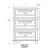 Peerless CE53BESC - 56"W Triple Stack Pizza Bake/Roast Electric Deck Oven, Solid State Relays, 3x(42"W x 32"D) Deck with 12"H Each Section, 3x(8 kW/220V 1-Ph, 50 Amps)
