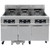 Frymaster 31814EF Commercial Electric Deep Fryer with Built-In Filtration - Triple Frypot Electric Floor Fryer w/ CM3.5 Controls - 63 lb Capacity Per Frypot - 18" x 14" Fry Area 