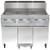 Frymaster/Dean SCFD360G Decathlon Gas Deep Fryer with (3) 75 lb. Frypots, Thermatron Controls, and Built-In Filtration - 375,000 BTU