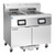 Frymaster 2FQE60U FilterQuick® Commercial Electric Fryer with Automatic Filtration - (2) 63 lb High-Production Open Pot ENERGY STAR® Fryer with FQ4000 easyTouch®