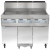 Frymaster SCFHD350G High-Efficiency Commercial Gas Fryer with Built-In Filtration - (3) Unit. 150 lb Tube Type Floor Fryer with CM3.5 Controls - 300,000 BTU