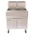 Frymaster MJ240 Open Pot Gas Floor Fryer (2) Unit. 43 lb Tube Fryer with Millivolt Controls - Master Jet Burner System - 220,000 BTU