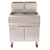 Frymaster MJ350 Open Pot Gas Floor Fryer (3) Unit. 50 lb Open Pot Fryer with Millivolt Controls - Master Jet Burner System - 366,000 BTU